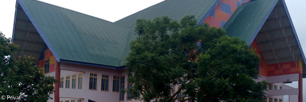 Die Kirche der Partnergemeinde Makambako