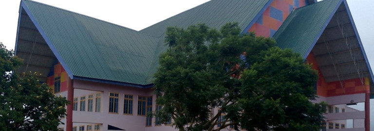 Die Kirche der Partnergemeinde Makambako