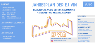 Jahresplan der Jugend 2026